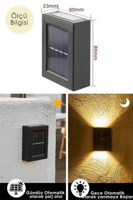 Solar Aplik Çift Taraflı Lamba - 3