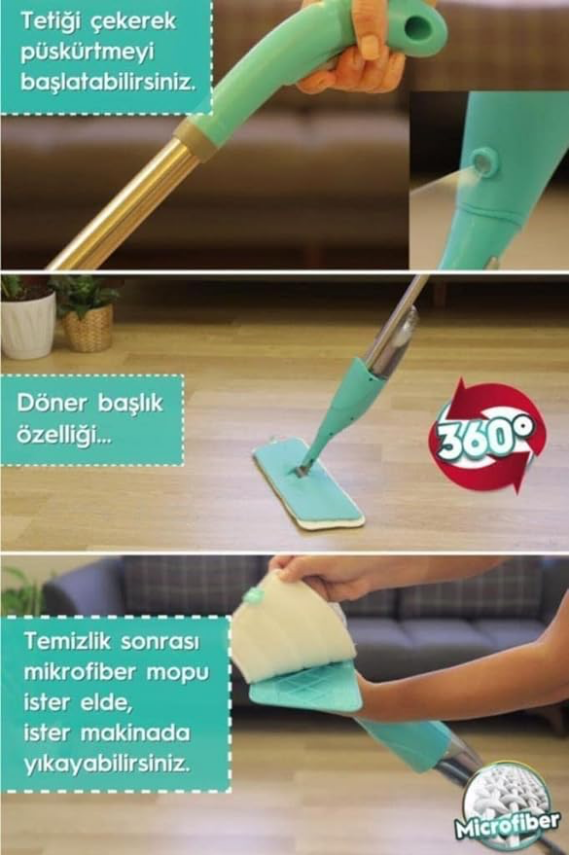 Sprey Mop Paspas - 4