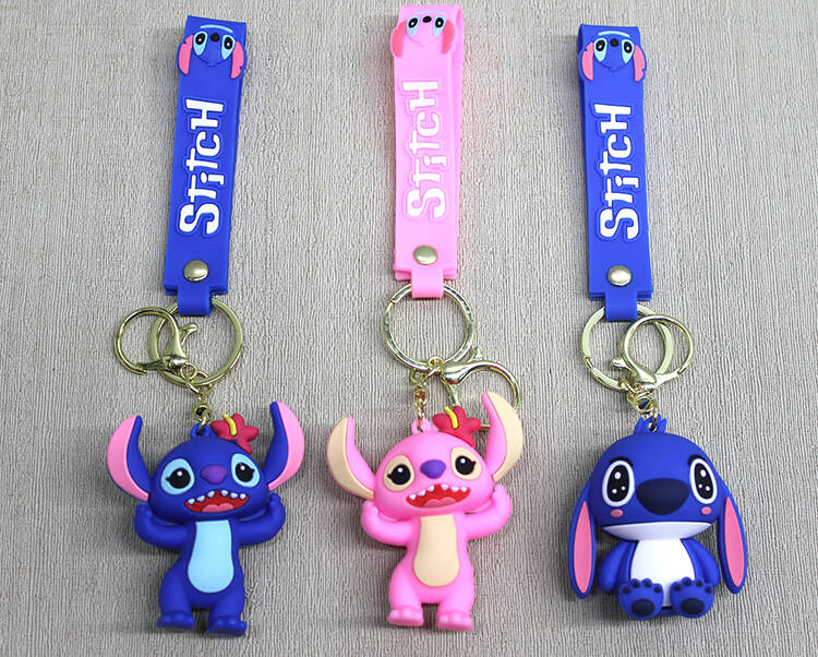 Stitch Angel Silikon Anahtarlık - 1
