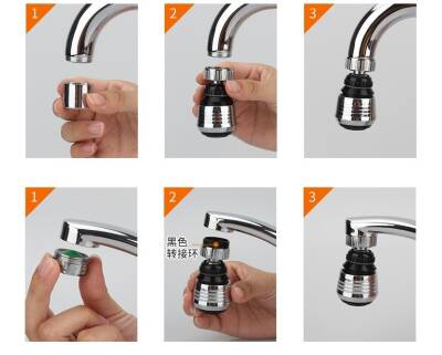 Su Tasarruflu 2 Modlu Musluk Başlığı Kısa - 2