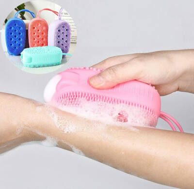 Süngerli Silikon Banyo Kesesi - 1
