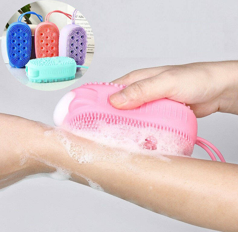 Süngerli Silikon Banyo Kesesi - 1