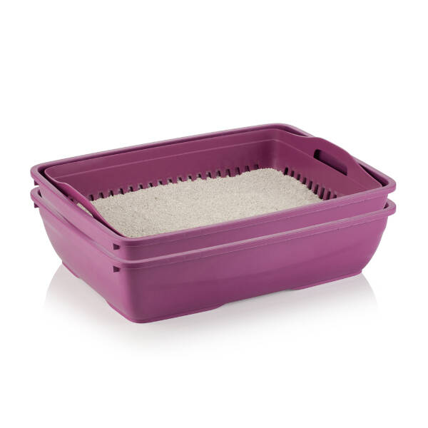 Süzgeçli Açık Kedi Tuvaleti - 1