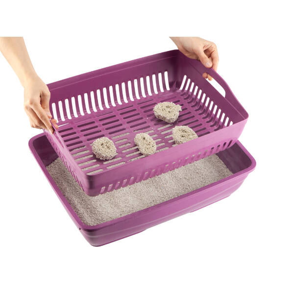 Süzgeçli Açık Kedi Tuvaleti - 2