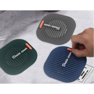 Süzgeçli Lavabo Gider Koruyucu Mat Gri - 3