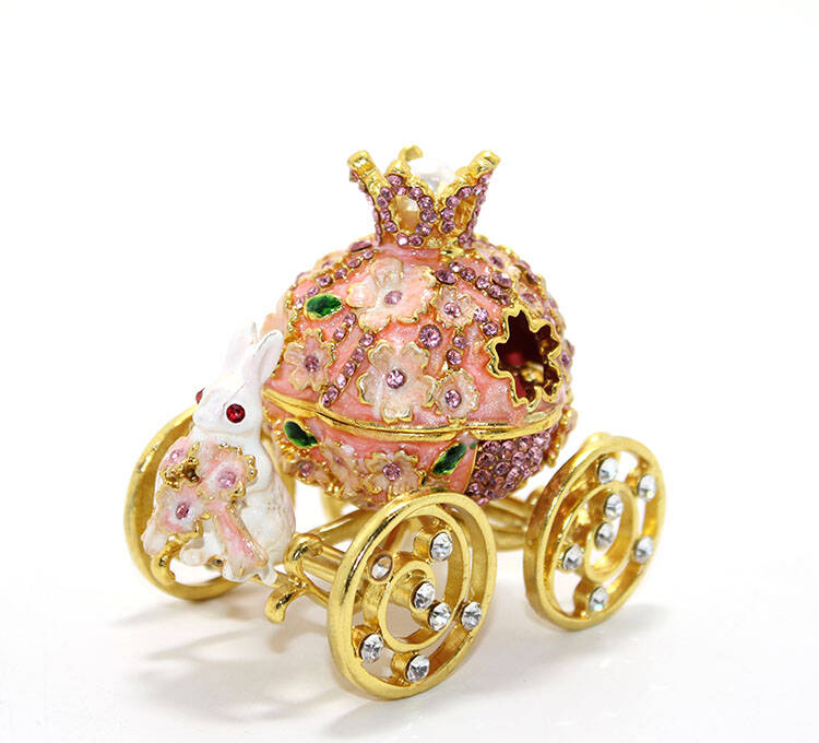 Swarovski Taşlı Tavşanlı Araba - 1