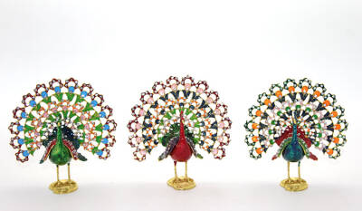 Swarovski Taşlı Tavuskuşu Model 5