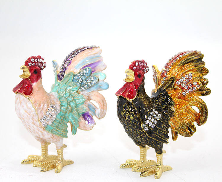 Swarovski Taşlı Tekli Horoz Model 2 - 1