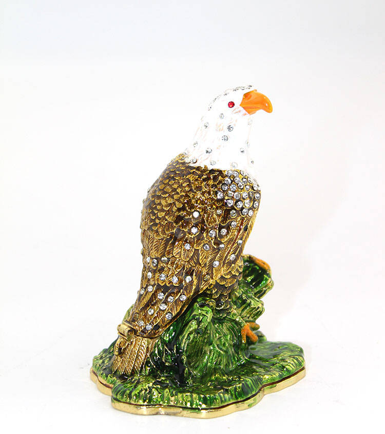 Swarovski Taşlı Tekli Kartal - 1