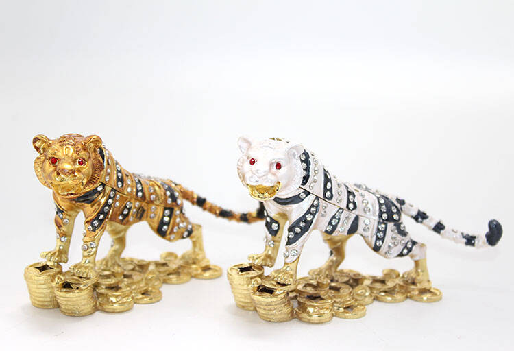Swarovski Taşlı Tekli Leopar Model 2 - 1