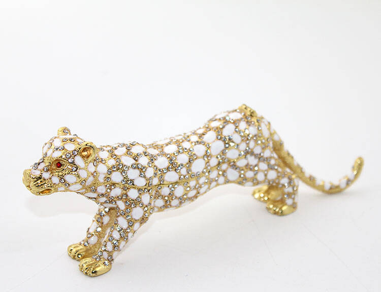 Swarovski Taşlı Tekli Leopar Model 5 - 1