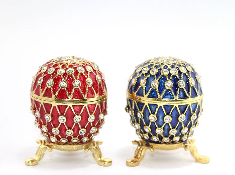Swarovski Taşlı Tekli Yumurta Model 1 - 1