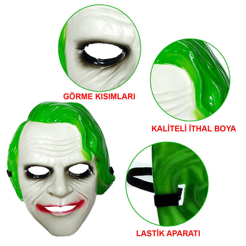 The Dark Knight Joker Maskesi - 4