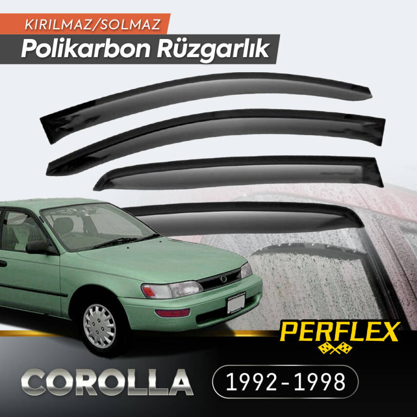 Toyota Corolla 1992-1998 Cam Rüzgarlığı V2 Mugen - 1