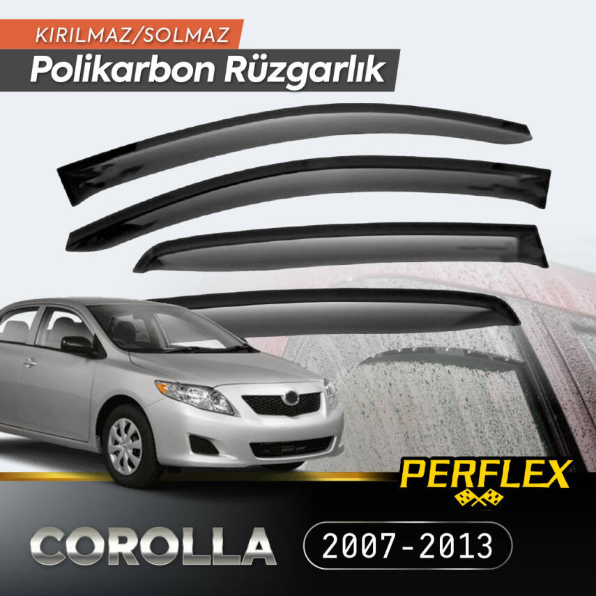 Toyota Corolla 2007-2013 Cam Rüzgarlığı V2 Mugen - 1