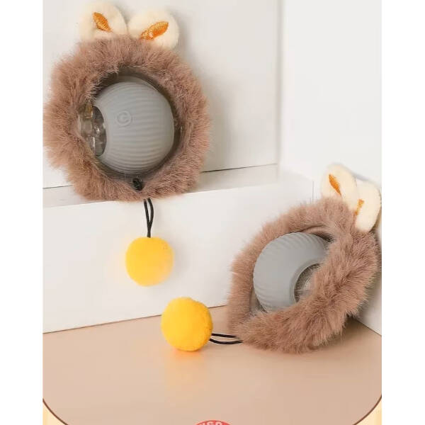 Tüylü Şarjlı Kedi Oyuncağı - 5