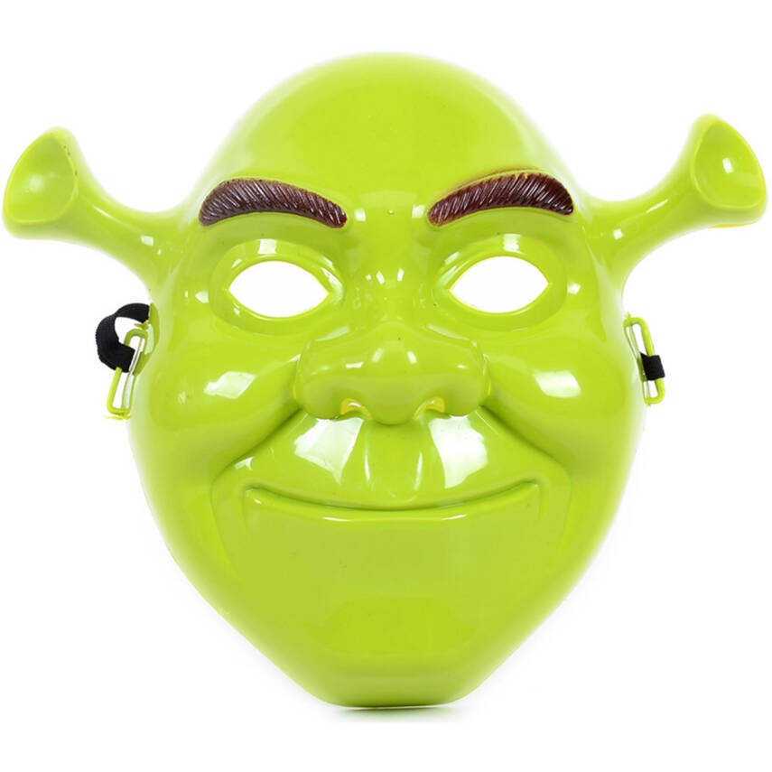 Yeşil Shrek Maskesi - 1