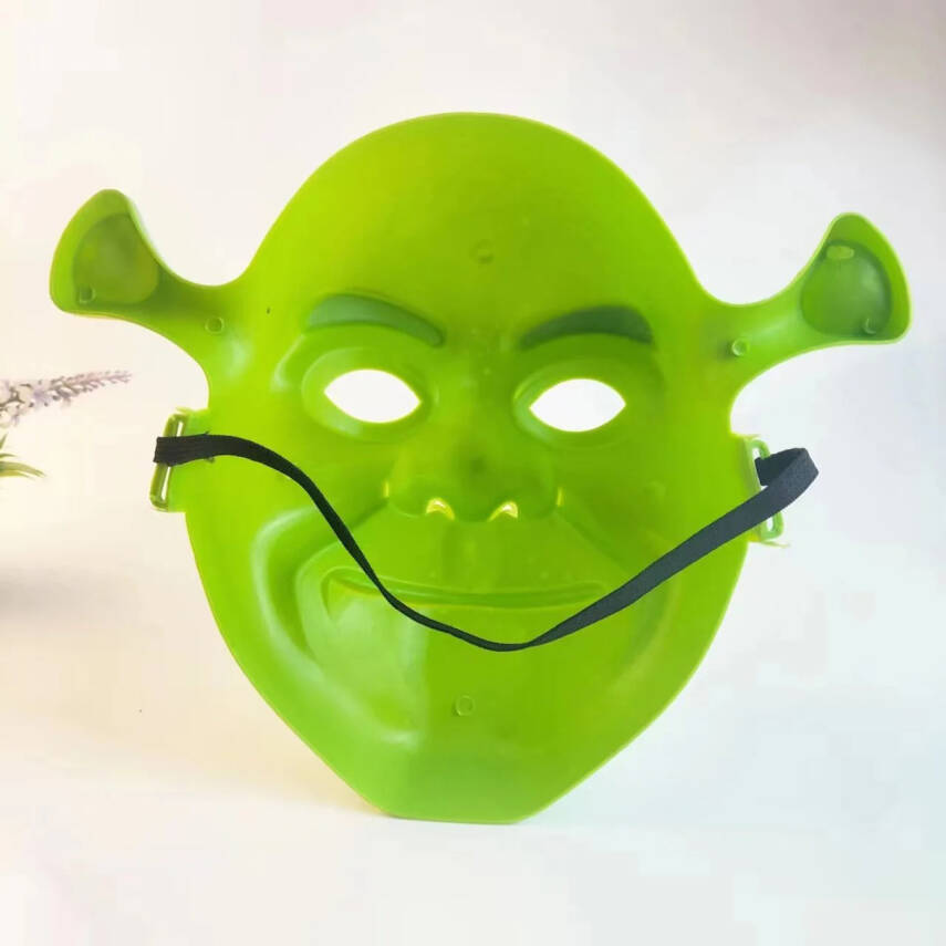 Yeşil Shrek Maskesi - 4