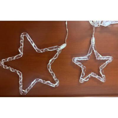 Yıldız Perde Led 10 Saçaklı (1)