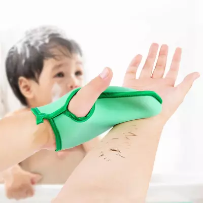 Yumuşak Banyo Duş Süngeri Eldiven - 1
