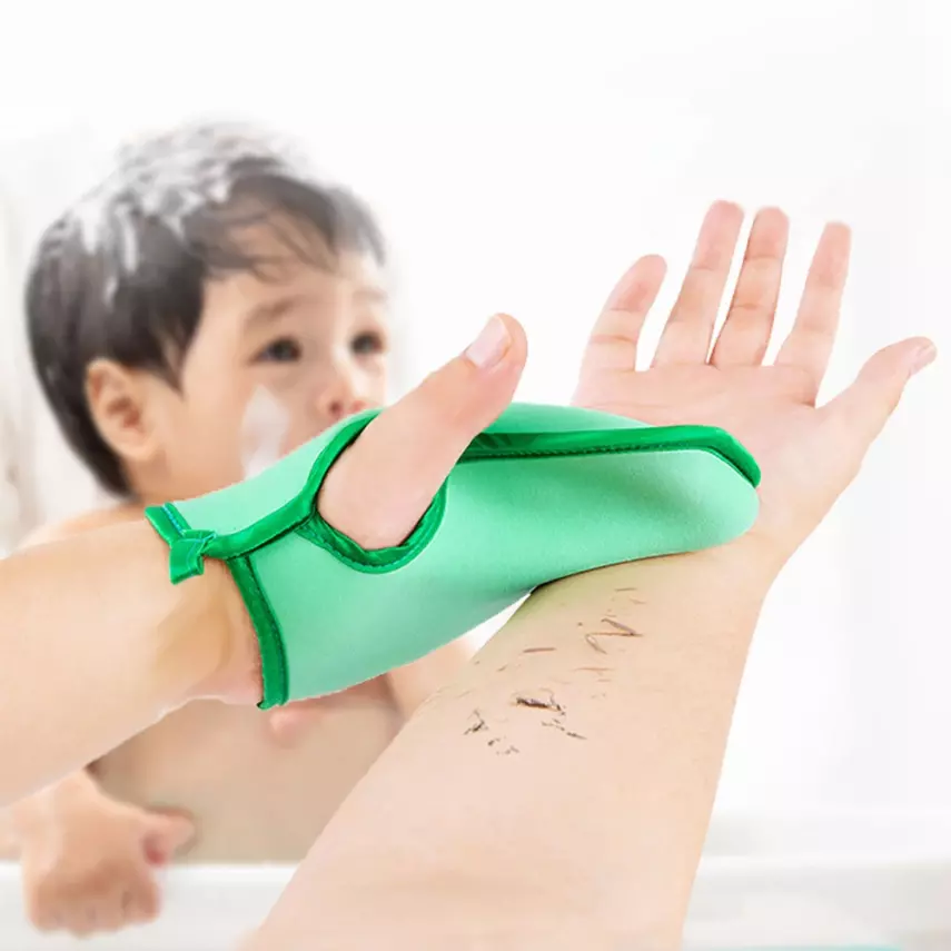 Yumuşak Banyo Duş Süngeri Eldiven - 1