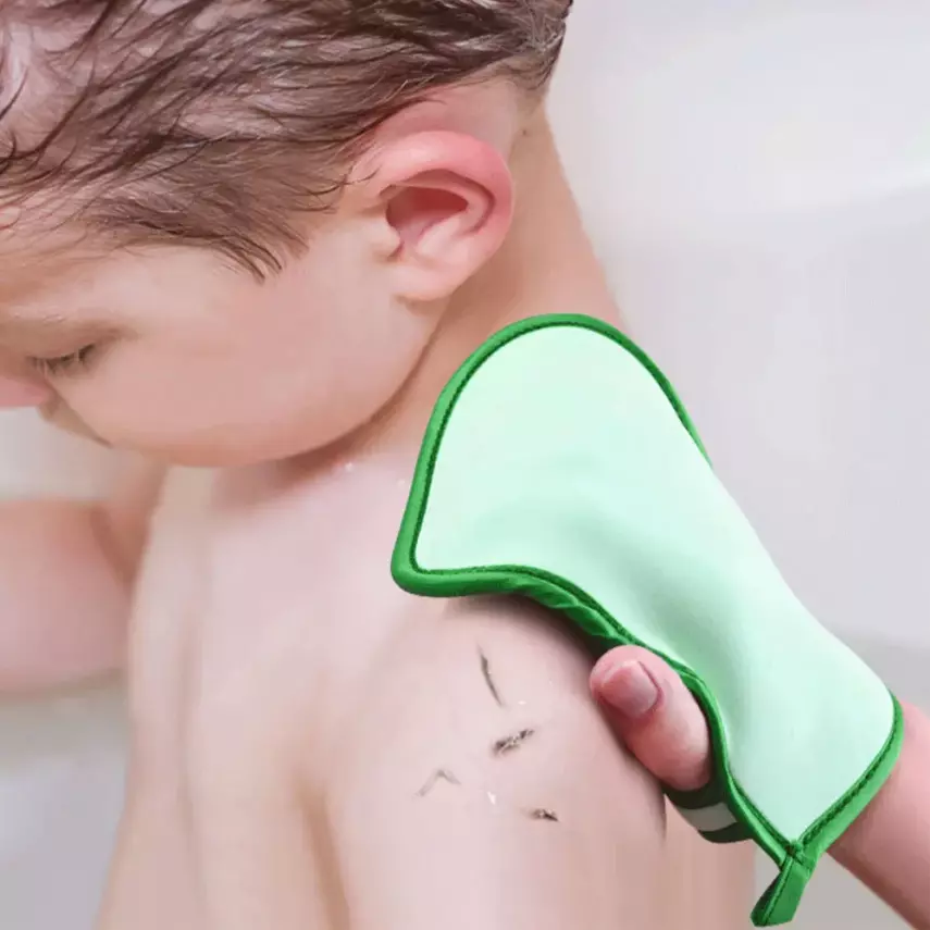 Yumuşak Banyo Duş Süngeri Eldiven - 2