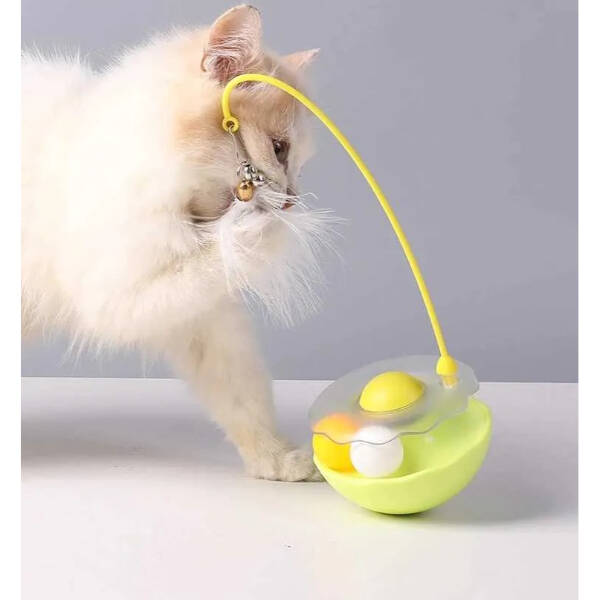 Zilli Kedi Otlu Hacıyatmaz Oyuncağı - 2
